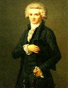 Louis Leopold  Boilly Maximilien De Robespierre oil on canvas